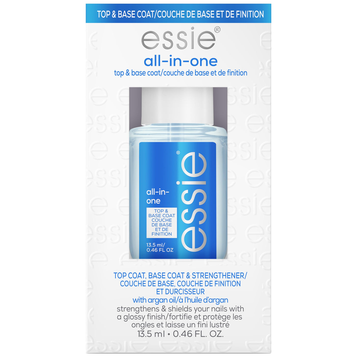 essie good to go vegan top coat, fast dry,  nail polish