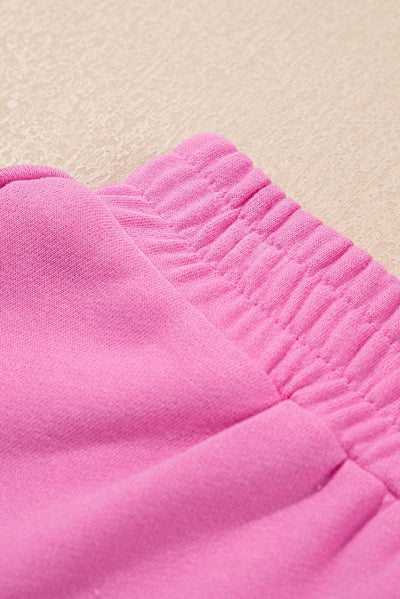 Bonbon Striped Pullover & Shorts Set - Curated by tt