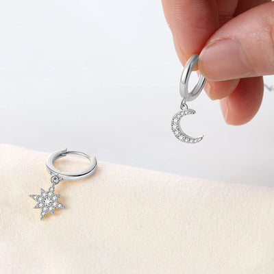 Dangle Hoop Earrings