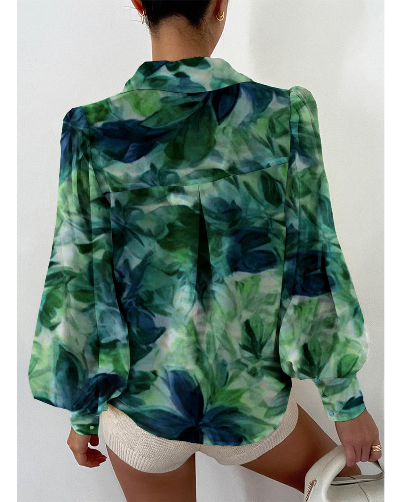 Boho Floral Blouse