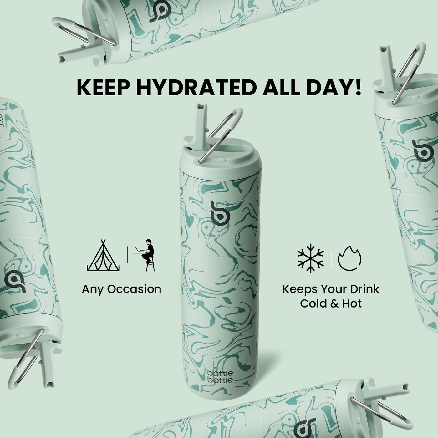 Bottle Bottle Insulated Water Bottle 24oz