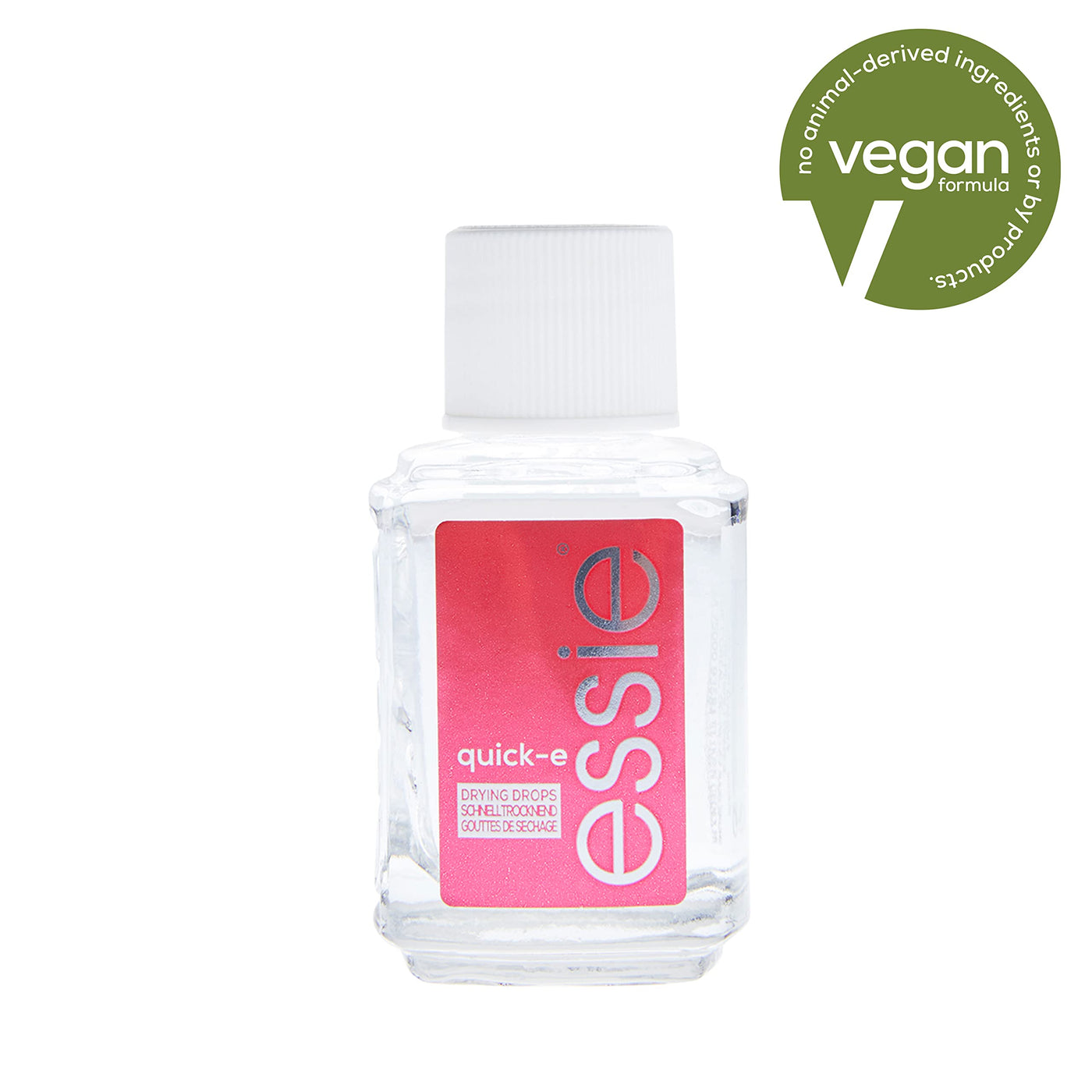 essie good to go vegan top coat, fast dry,  nail polish