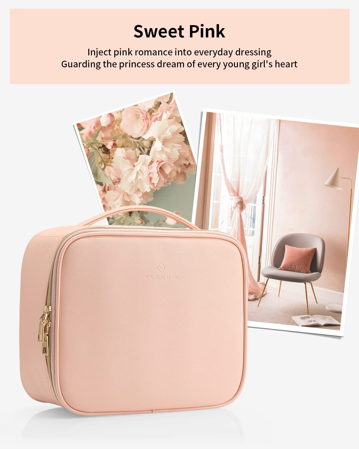 Large Capacity Travel Makeup Bag