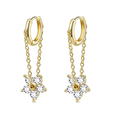 Dangle Hoop Earrings