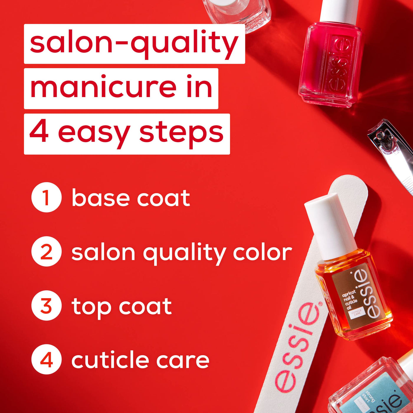 essie good to go vegan top coat, fast dry,  nail polish