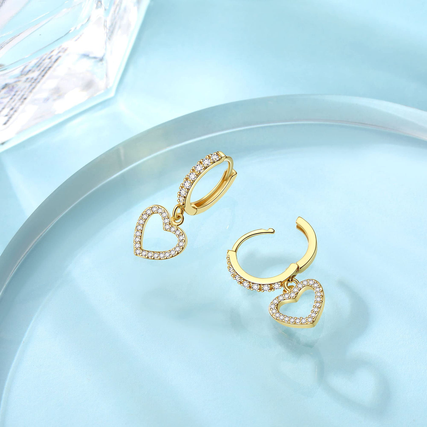 Dangle Hoop Earrings