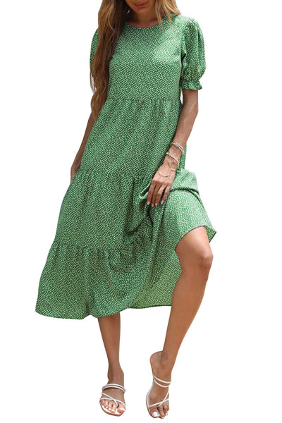 Boho Dress Floral Print Dresse