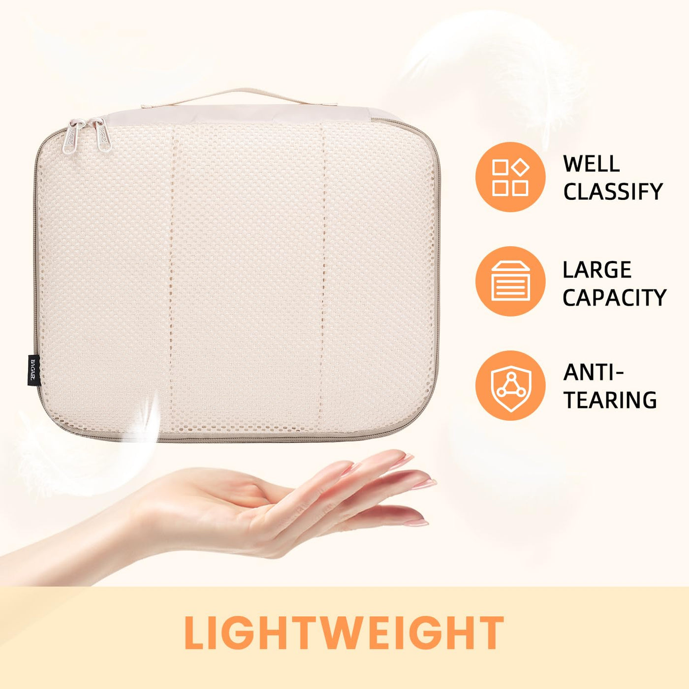 8 Set Packing Cubes Luggage Packing Organizers