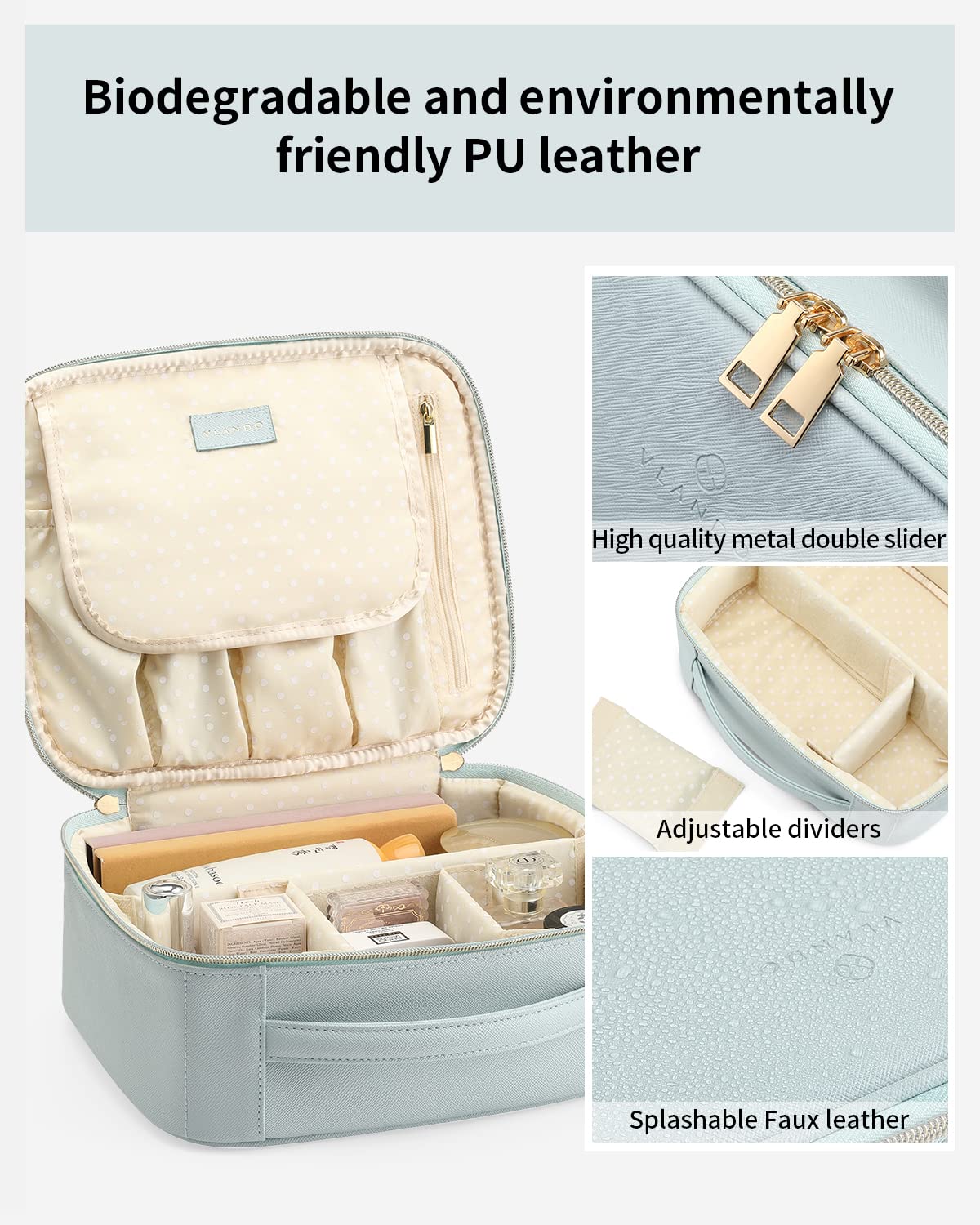 Large Capacity Travel Makeup Bag