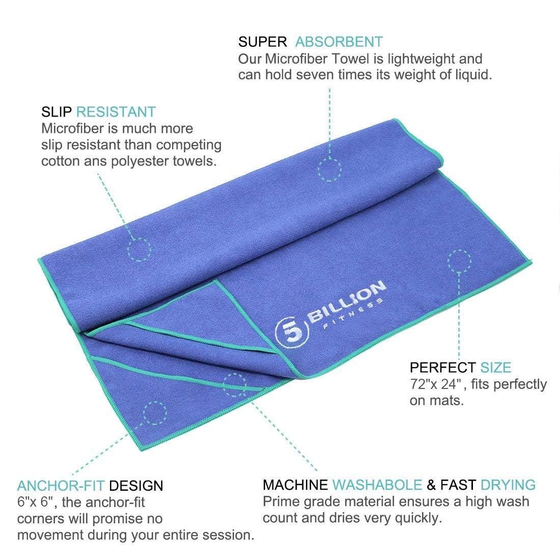 Microfiber Yoga Towel for Yoga Mat