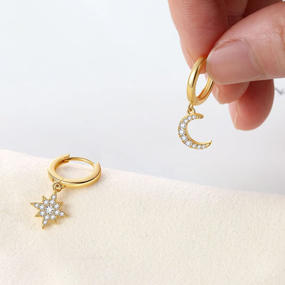 Dangle Hoop Earrings
