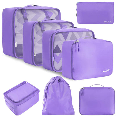 8 Set Packing Cubes Luggage Packing Organizers