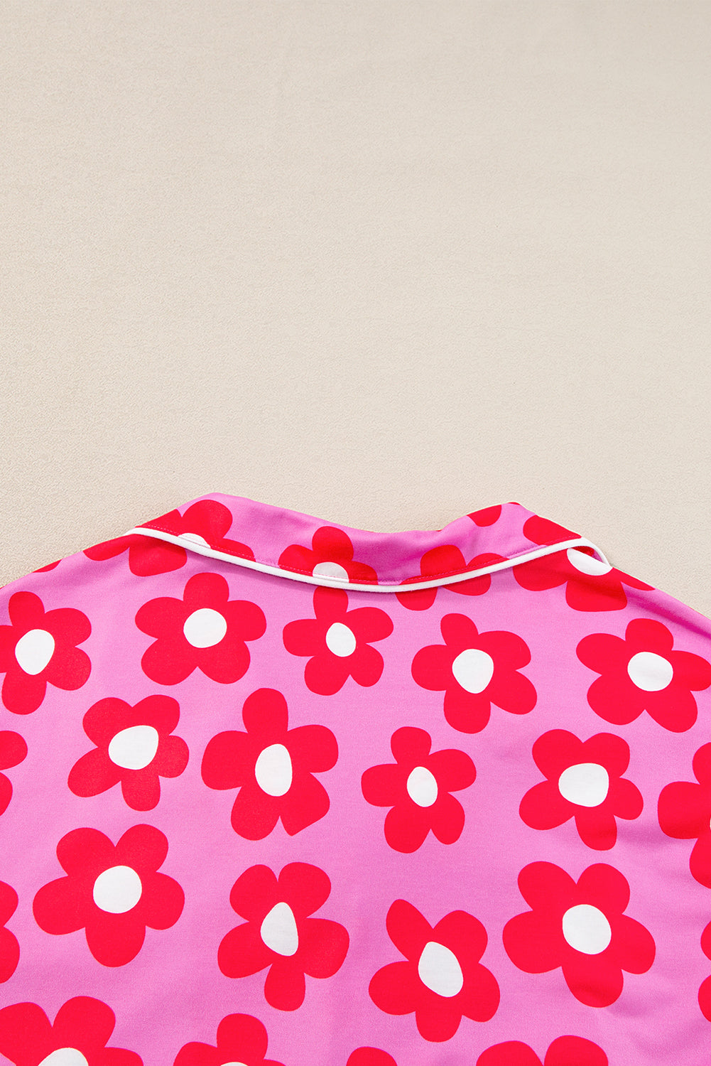 Flower Print  Pajamas Set