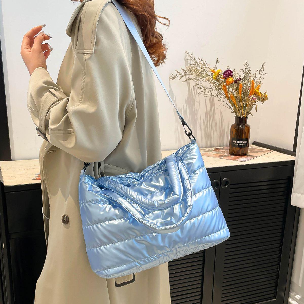 NYLON Detachable Strap Crossbody Bag - Curated by tt