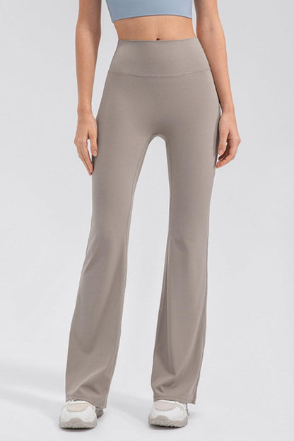 High Waist Straight Active Pants - Curated by tt
