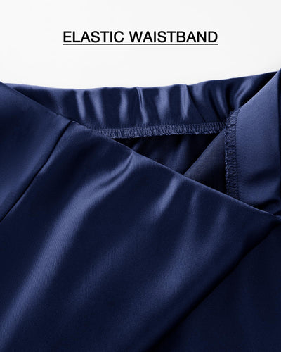 Long Satin Skirt