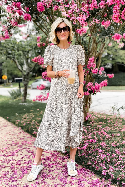 Boho Dress Floral Print Dresse