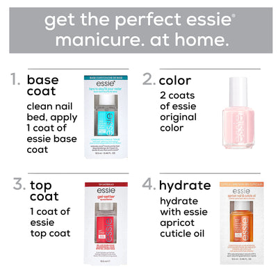 essie good to go vegan top coat, fast dry,  nail polish