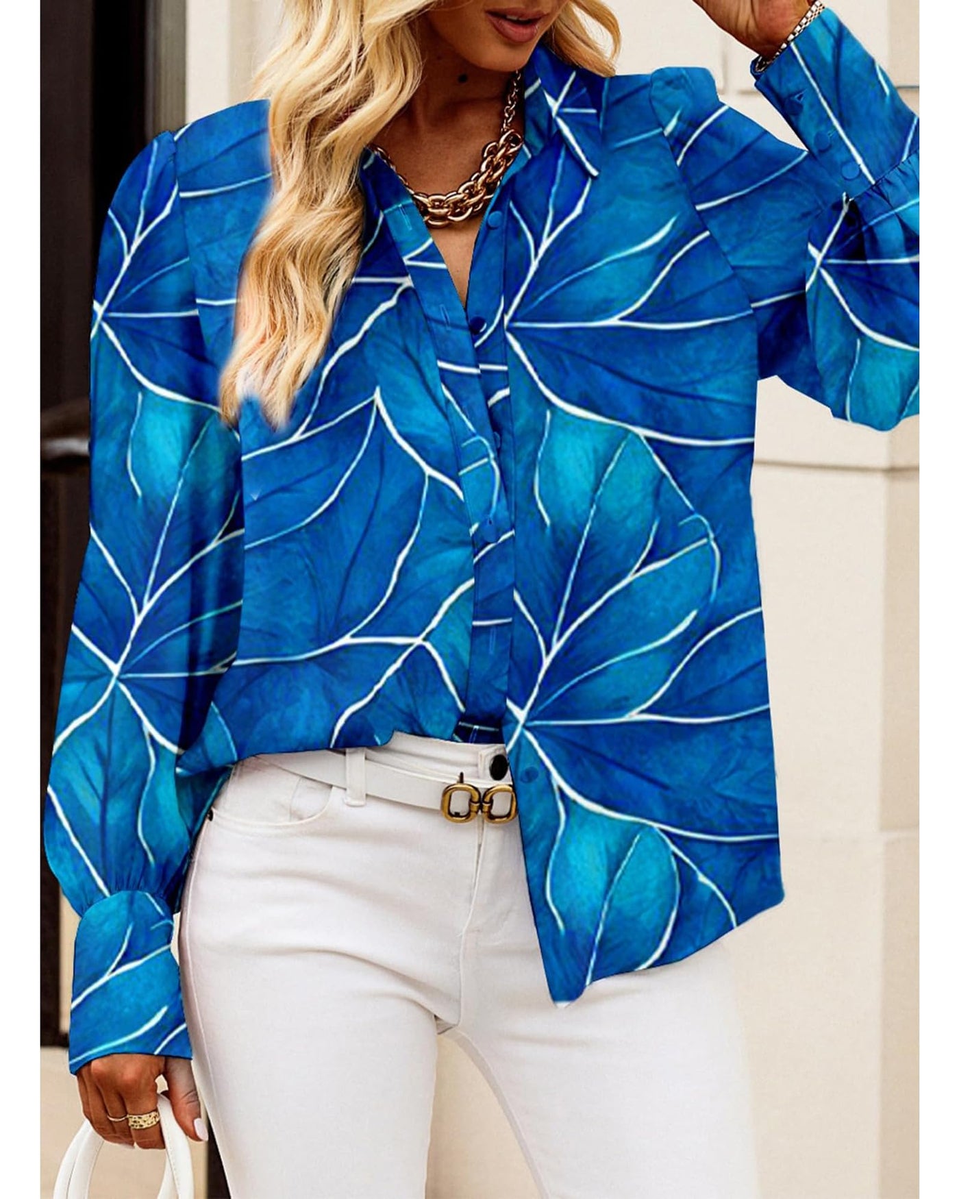 Boho Floral Blouse