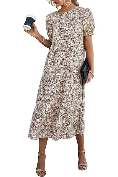 Boho Dress Floral Print Dresse
