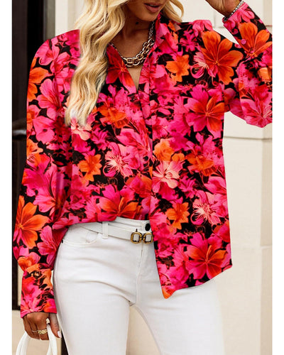 Boho Floral Blouse