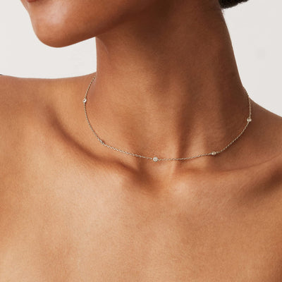 PAVOI 14K Gold Plated Dainty Layering Necklaces