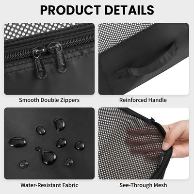 8 Set Packing Cubes Luggage Packing Organizers