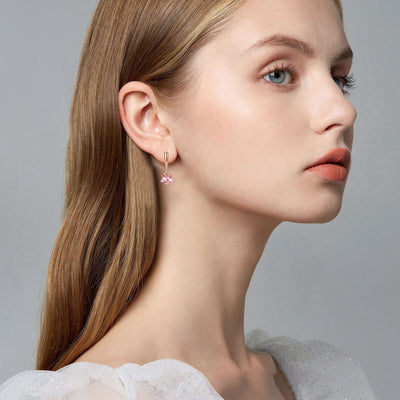 Dangle Hoop Earrings