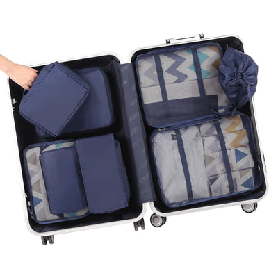 8 Set Packing Cubes Luggage Packing Organizers