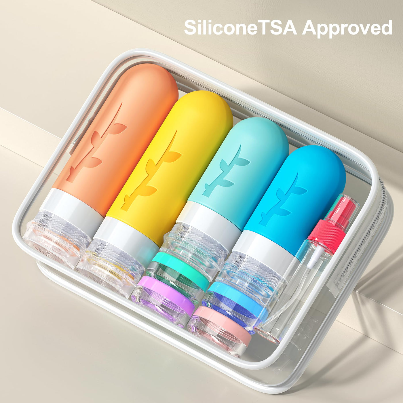 18 Pack Travel Bottles for Toiletries