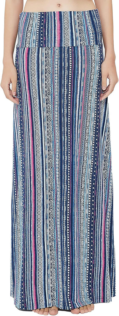 Ruched, High Waist  Flared Midi Skirt