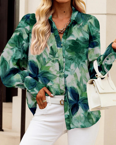 Boho Floral Blouse