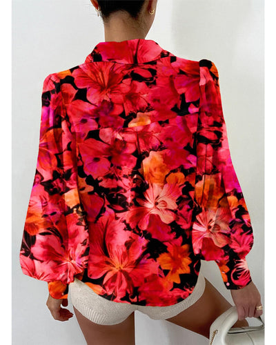 Boho Floral Blouse