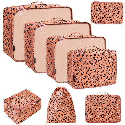 8 Set Packing Cubes Luggage Packing Organizers