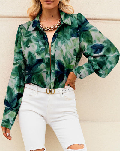 Boho Floral Blouse