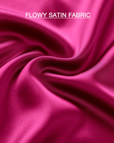 Long Satin Skirt