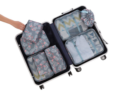 8 Set Packing Cubes Luggage Packing Organizers