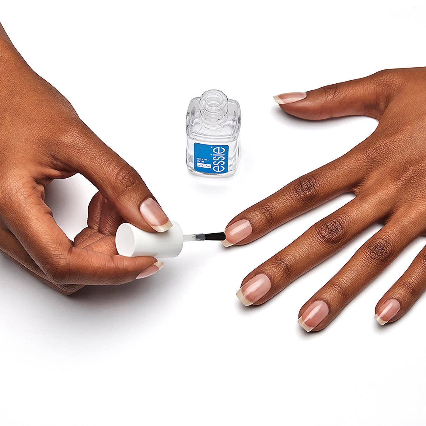 essie good to go vegan top coat, fast dry,  nail polish