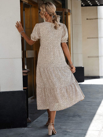Boho Dress Floral Print Dresse