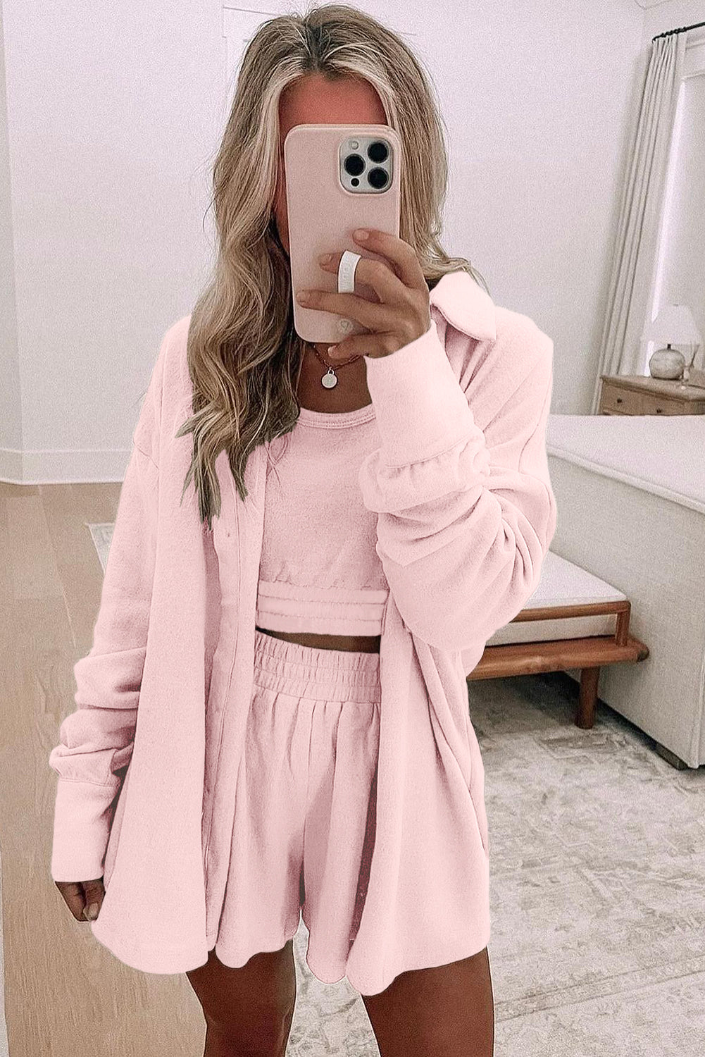 Cardigan Lounge Set