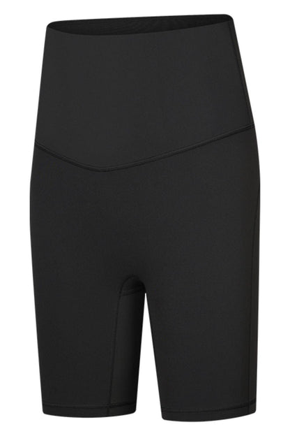 Millennia Seamless High-Rise Wide Waistband Biker Shorts - Curated by tt