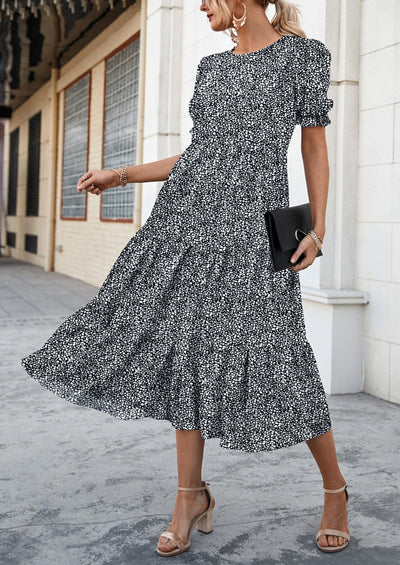 Boho Dress Floral Print Dresse