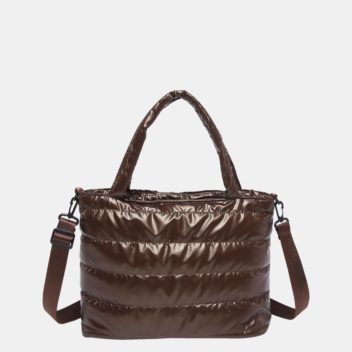 NYLON Detachable Strap Crossbody Bag - Curated by tt