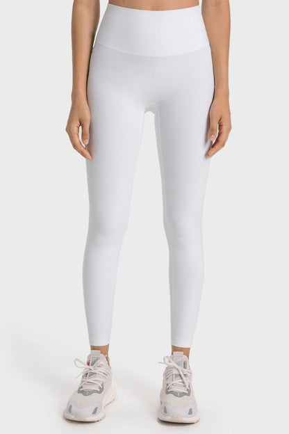 Millennia High-Rise Wide Waistband Yoga Leggings - Curated by tt