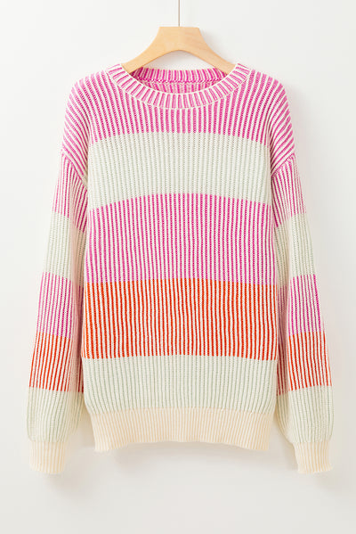Knit Bubble Sleeve Sweater