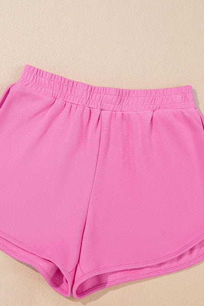 Bonbon Striped Pullover & Shorts Set - Curated by tt