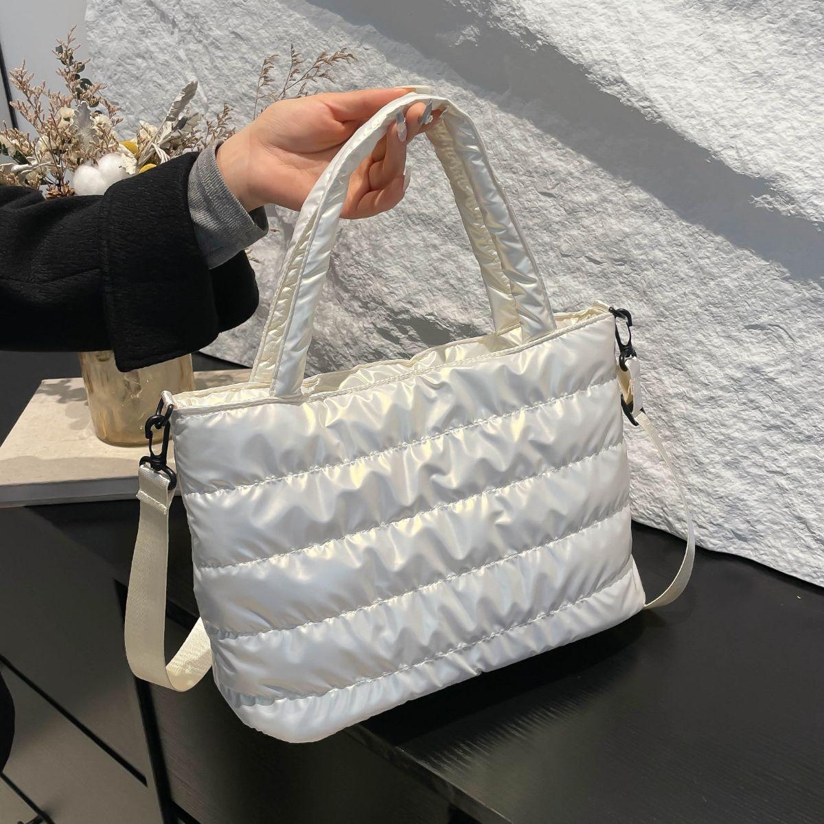 NYLON Detachable Strap Crossbody Bag - Curated by tt