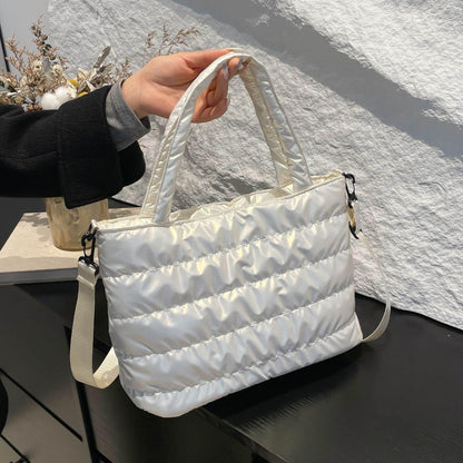 NYLON Detachable Strap Crossbody Bag - Curated by tt