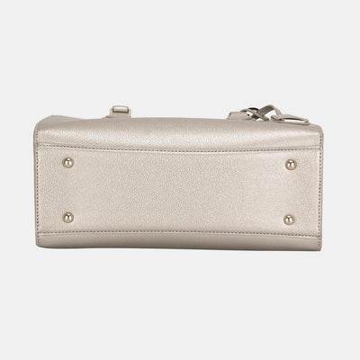 Faux Leather Handbag - Curated by tt