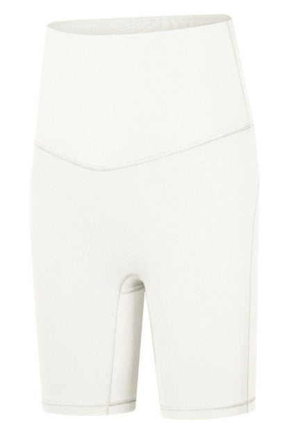 Millennia Seamless High-Rise Wide Waistband Biker Shorts - Curated by tt